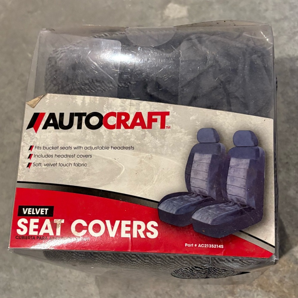 AutoCraft Velvet Seat Covers